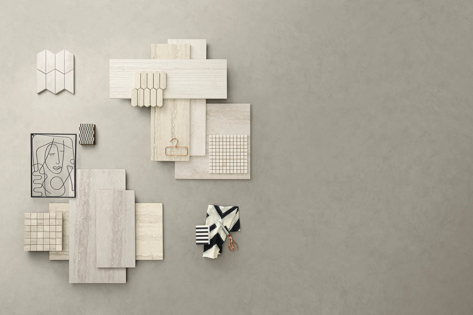 Pure Travertine - Moodboard