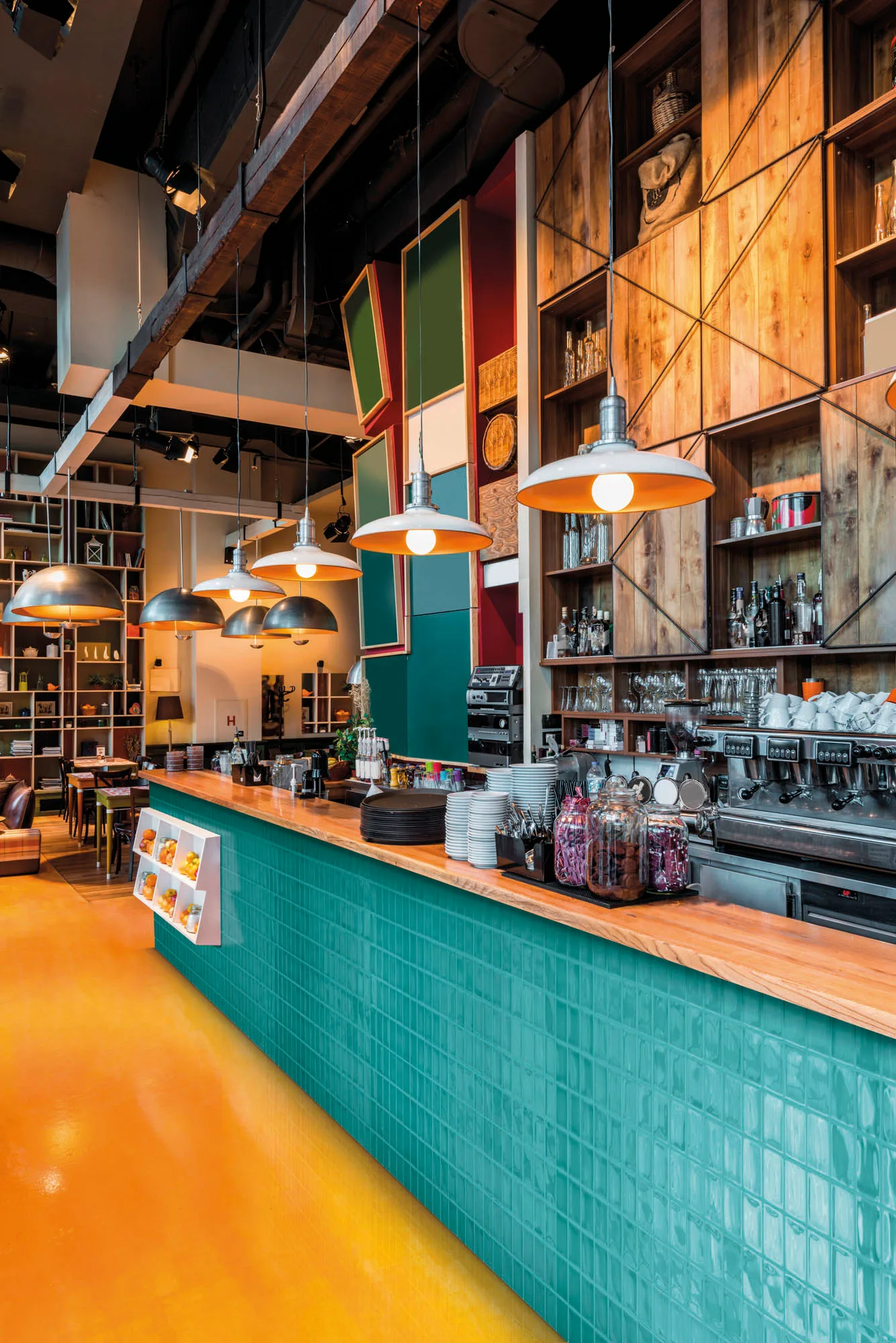 Urban Atelier Turquesa_Bar amb