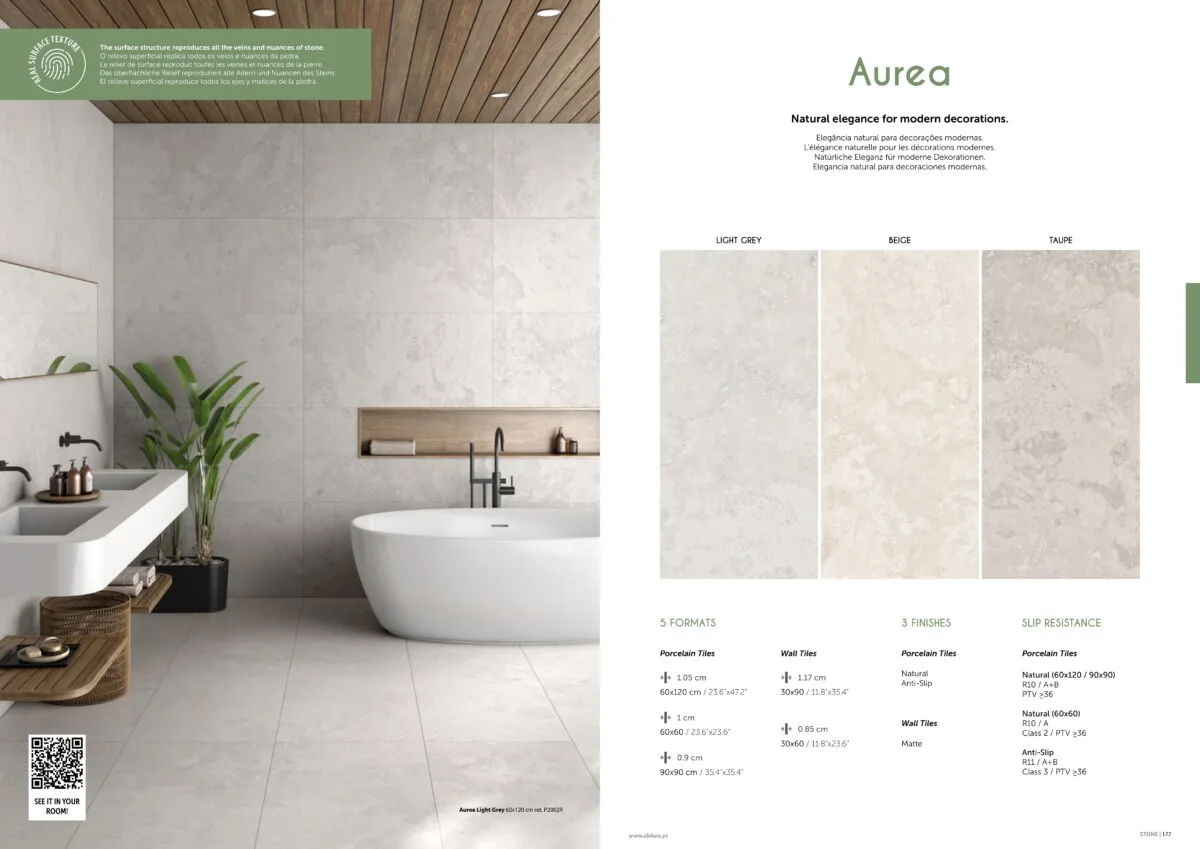 Cover of the Aurea series brochure