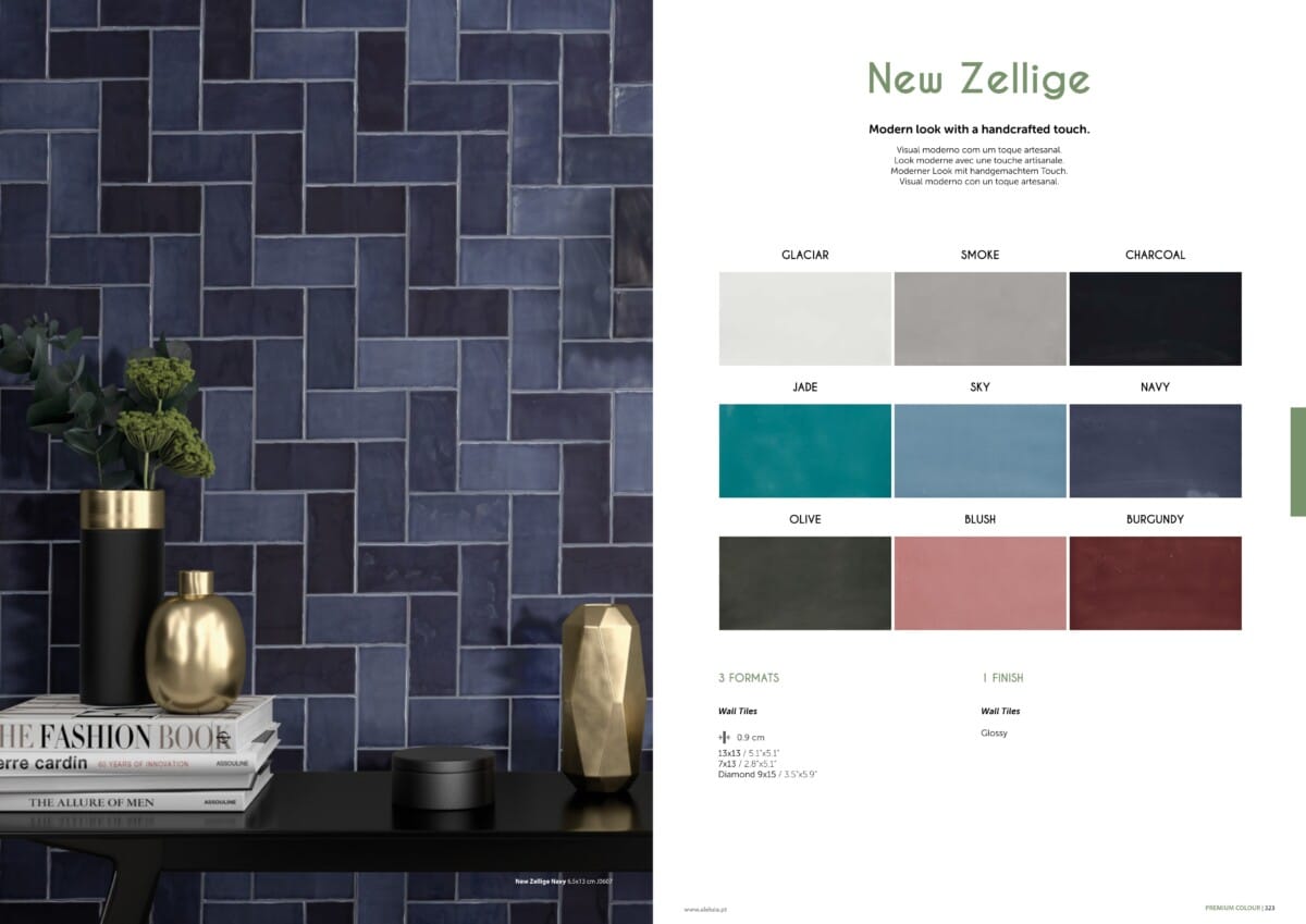 Cover van de New Zellige seriefolder