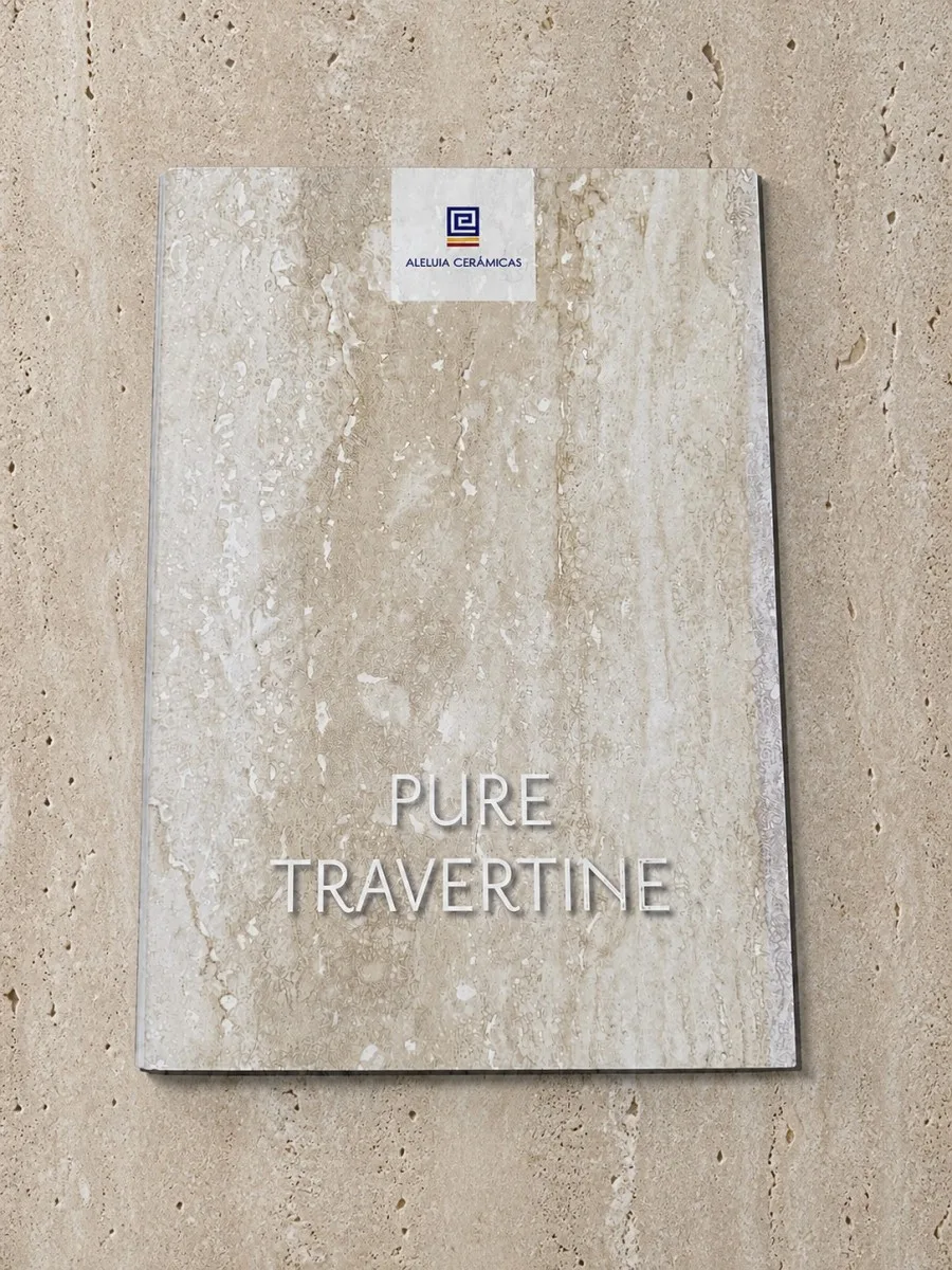 aleluia pure travertine sample folder 1