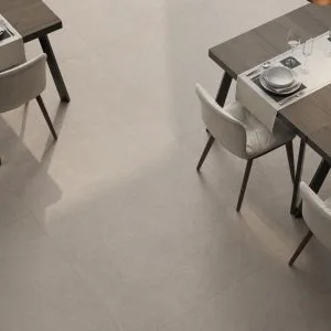Cromat - Restaurant and hospitality with light concrete look on the floor, Pamesa