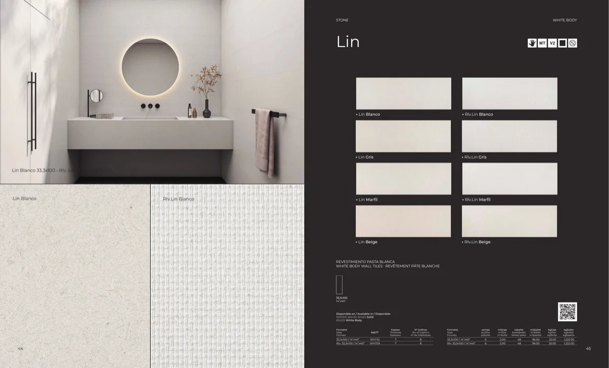 Cover of the Lin series brochure