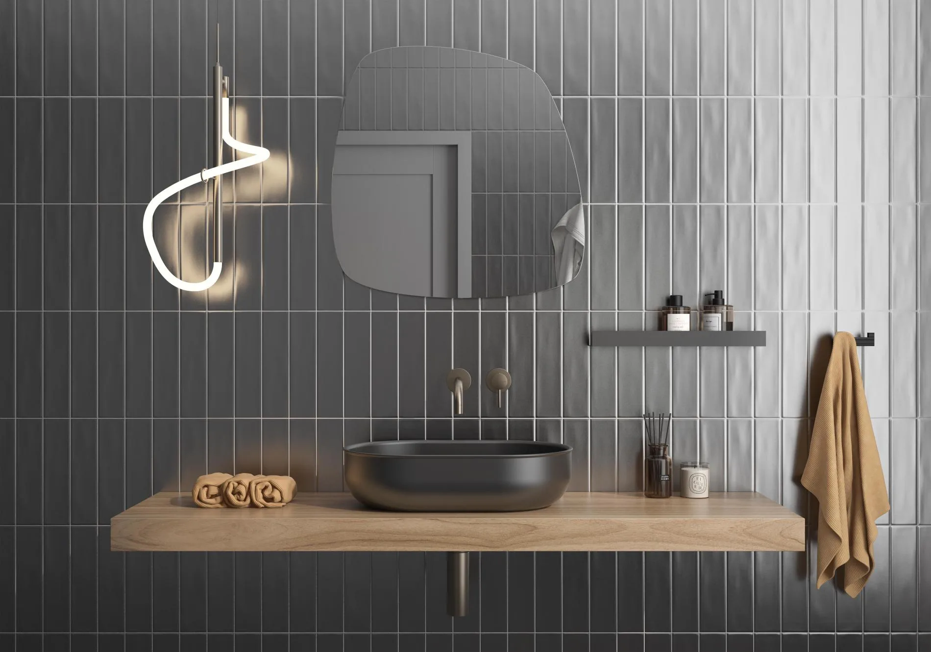 Origin Aurea - metallic look wall tile, Pamesa
