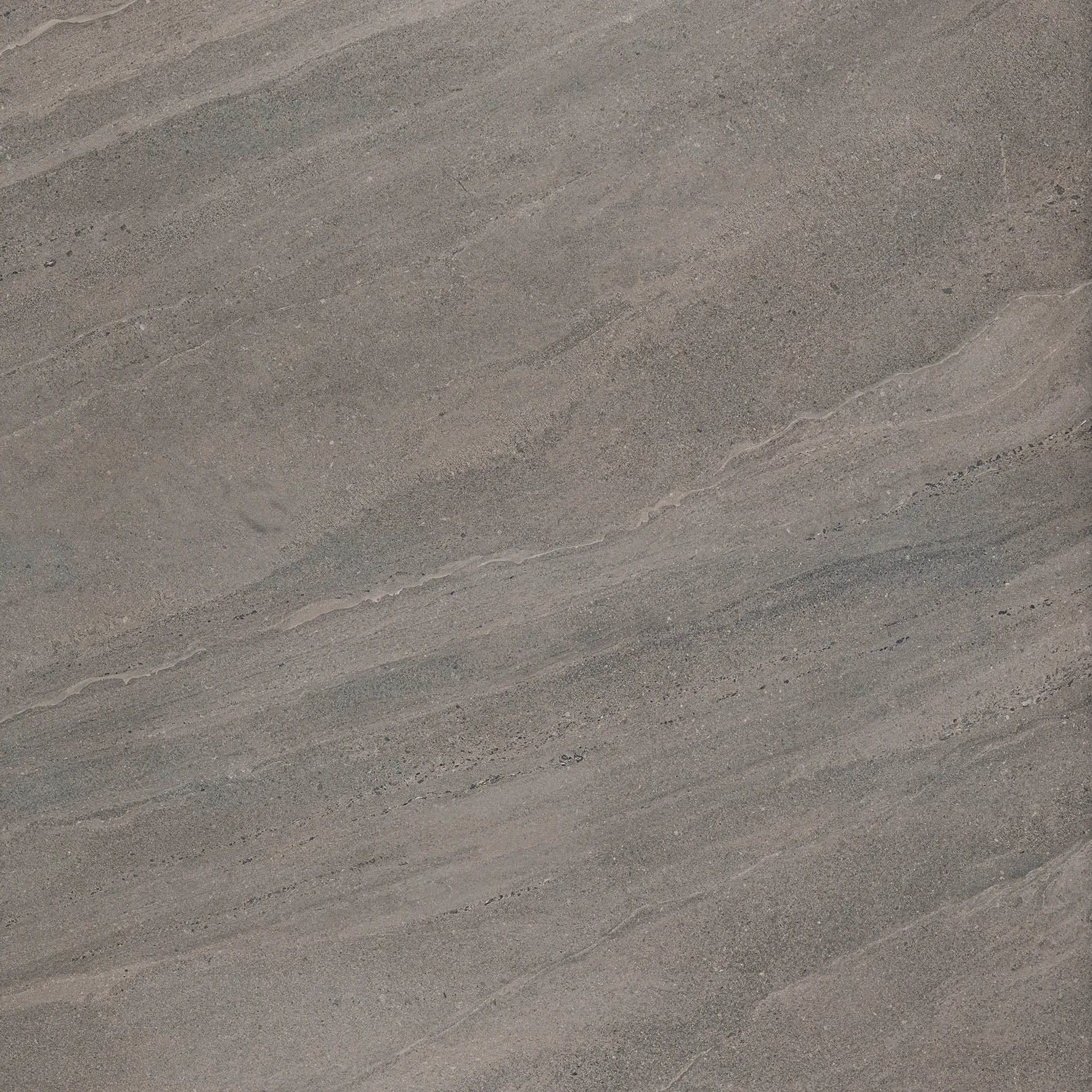 Pamstone Lava Mat - stone look floor and wall tile in black, Pamesa