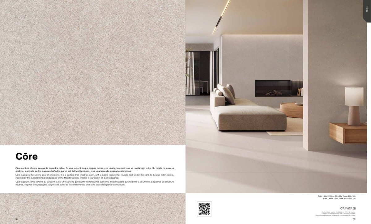 Cover of the Core series brochure