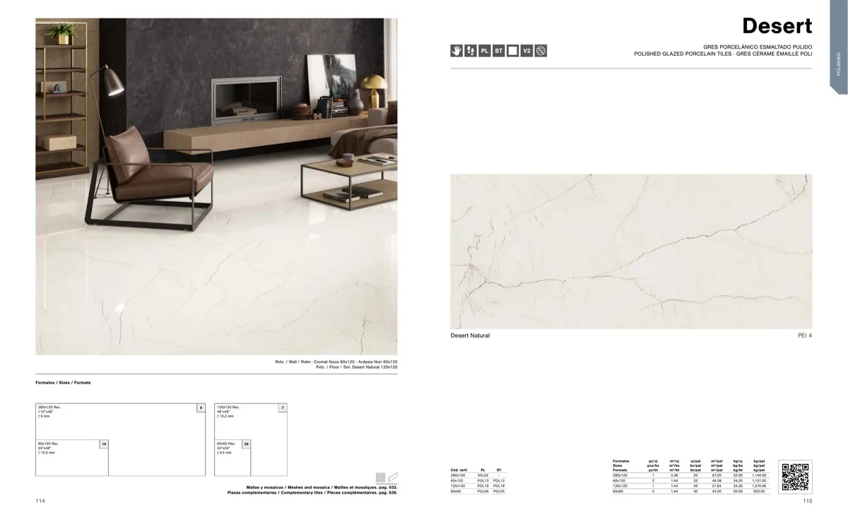 Cover of the Desert series brochure