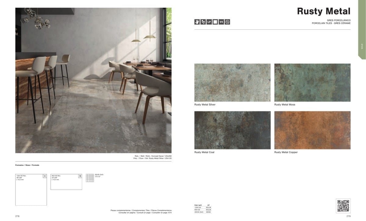 Cover of the Rusty Metal series brochure