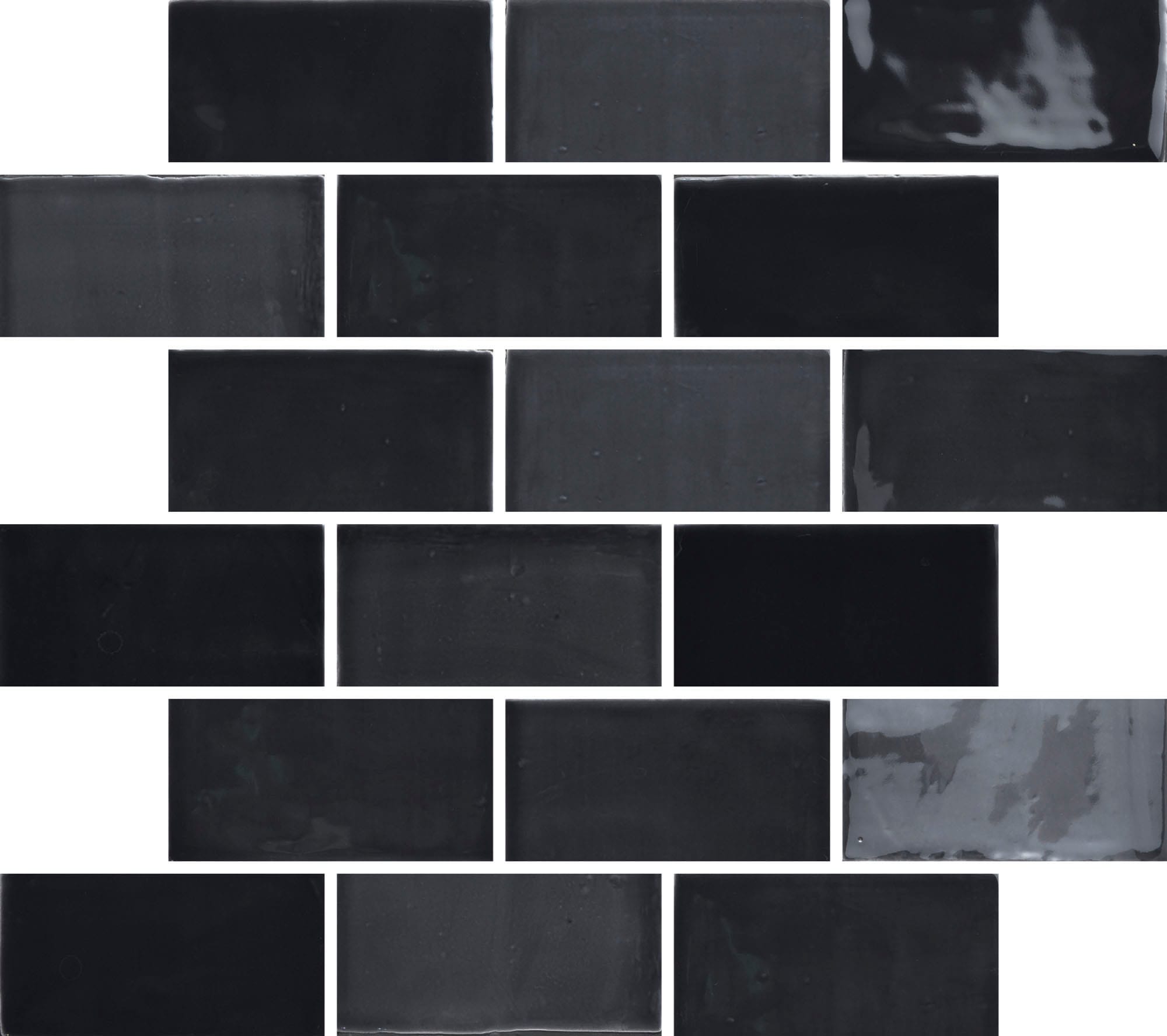New Zellige Charcoal Glossy