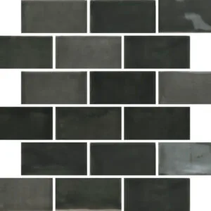 New Zellige Olive Glossy - color & design look wall tile in green, Aleluia