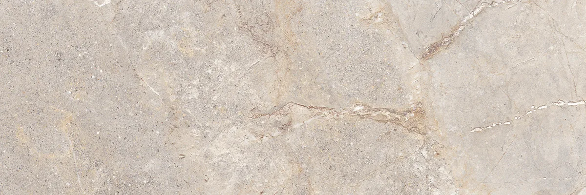 Stone Age Greige Satin - stone look wall tile in beige, Aleluia