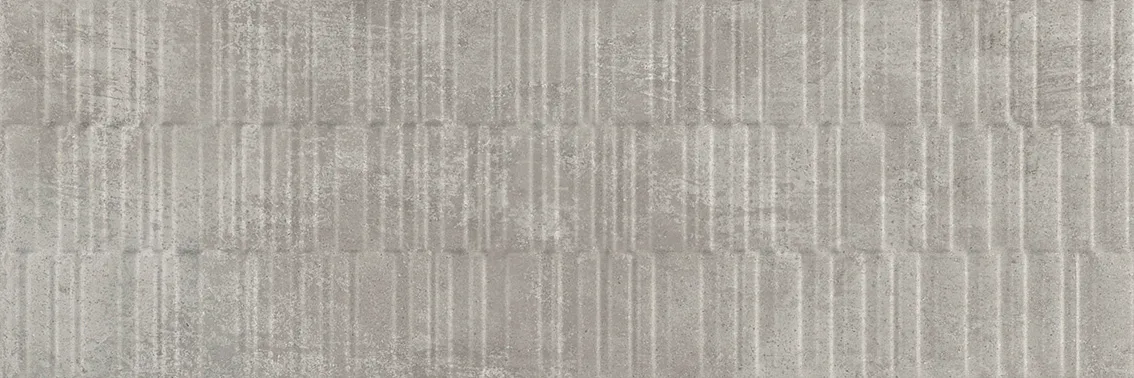 New Concrete Pulse Grey Matte - stone look wall tile in grey, Aleluia