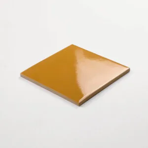 Mystic Amber Glossy - colour & design look wall tile in orange, Aleluia