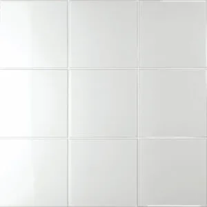 Mystic Opal White Glossy - color & design look wall tile in white, Aleluia