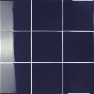 Mystic Sapphire Glossy - colour & design look wall tile in blue, Aleluia