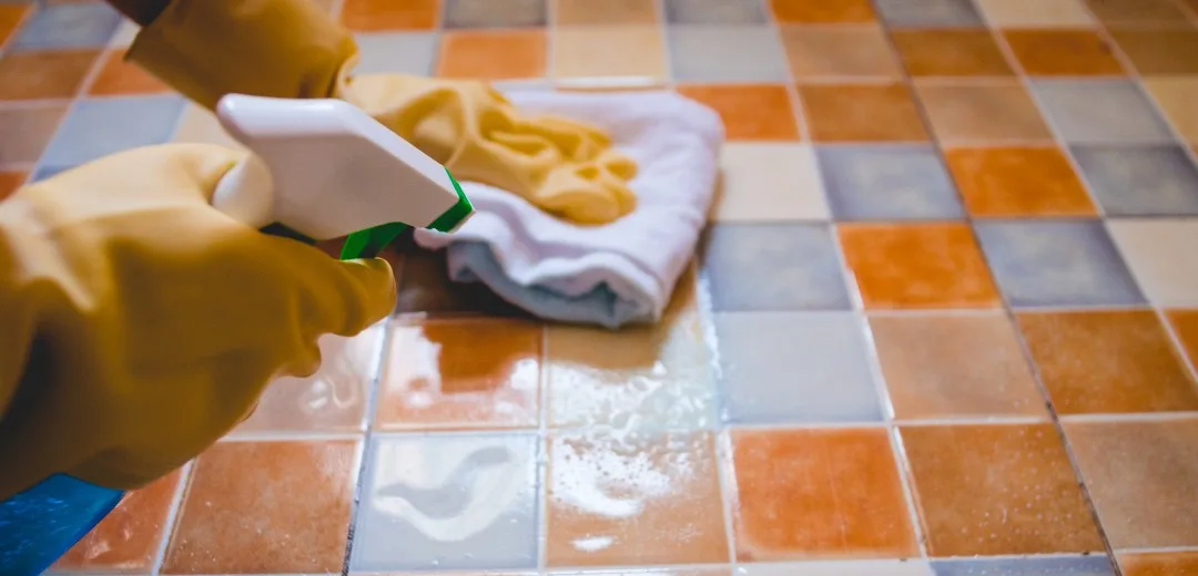 Clean ceramic tiles with a pH-neutral cleaner and microfiber cloth.